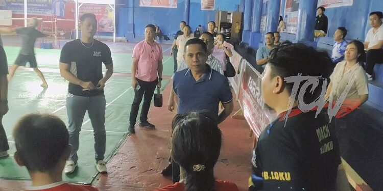 Didampingi Michael Bibisa, Dokter Weny Gaib Serap Aspirasi Atlet Bulutangkis Kotamobagu