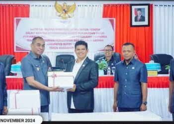 Pemkab Buton Tengah Ajukan Rancangan APBD 2025 Sebesar Rp 907 Miliar