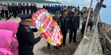 Upacara dan Tabur Bunga Warnai Peringatan Hari Pahlawan di Buton Tengah
