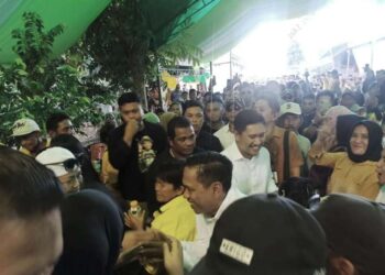 Ribuan Massa Padati Kampanye The Winner di Kobo Besar