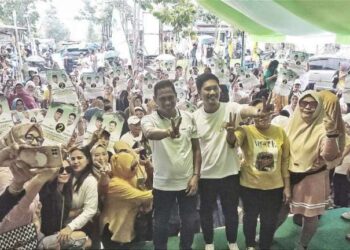 Ribuan Pendukung di Matali Rela Basah demi The Winner