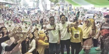 Ribuan Pendukung di Matali Rela Basah demi The Winner