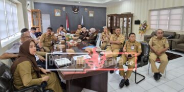 Digelar Virtual, Pemkot Kotamobagu Ikuti Rapat Evaluasi Penanganan Inflasi Bersama Kemendagri RI