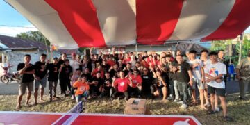 Support Penuh Dunia Olahraga, NK-STA Buka Turnamen Tenis Meja di Kelurahan Kobo Besar