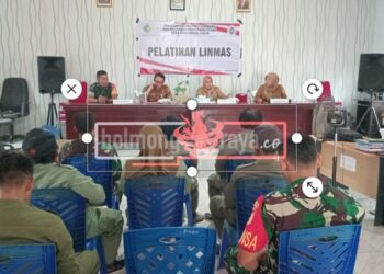 Tingkatkan Profesionalitas, Pemdes Pontim Gelar Pelatihan Linmas