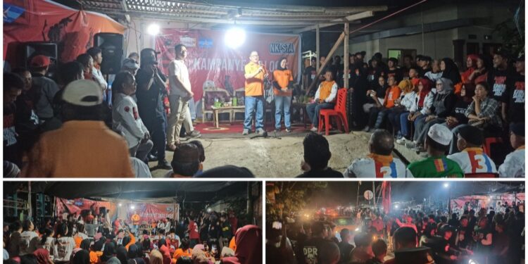 Gelar Kampanye Dialogis, Nayodo Koerniawan Pastikan Revitalisasi Pasar Genggulang Masuk Prioritas NK-STA