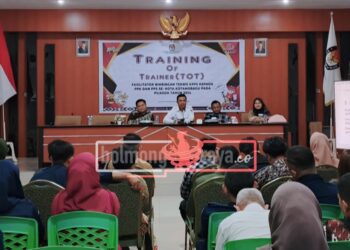 Bekali Pengetahuan Fasilitator Bimtek, KPU Gelar TOT untuk PPK dan PPS se Kotamobagu