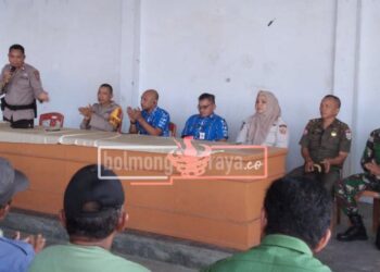 Jelang Pilkada, Pemerintah Kecamatan Kotamobagu Selatan Gelar Rakor Bersama Satlinmas