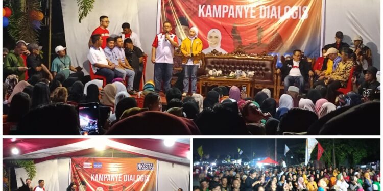 Sapa Masyarakat Desa Poyowa Kecil, NK-STA Tegaskan Revitalisasi Pasar dan Infrastruktur Jalan