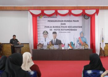 Pj Wali Kota Hadiri Pengukuhan Pokja PAUD se Kecamatan Kotamobagu