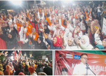 Gema Kemenangan Warnai Kampanye Dialogis NK-STA di Kelurahan Motoboi Kecil
