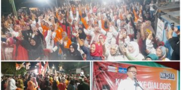 Gema Kemenangan Warnai Kampanye Dialogis NK-STA di Kelurahan Motoboi Kecil
