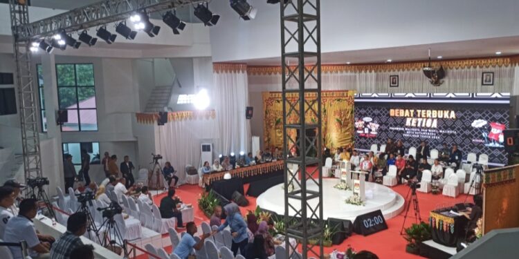 Pastikan Berjalan Sesuai Aturan, Bawaslu Kotamobagu Awasi Ketat Jalannya Debat Kandidat