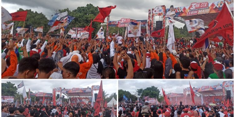 Dihadapan Ribuan Pendukung, NK-STA Tegaskan Kemenangan Pilkada 2024