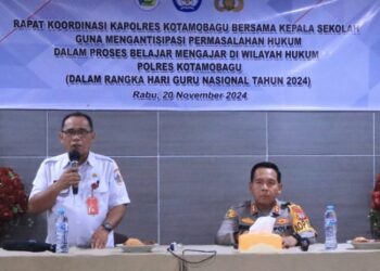 Bahas Hal ini, Disdik Gelar Rakor Bersama Polres Kotamobagu
