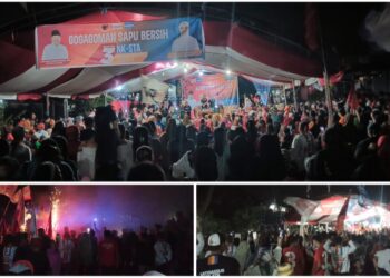 Sapu Bersih, Kampanye NK-STA di Gogagoman Spektakuler