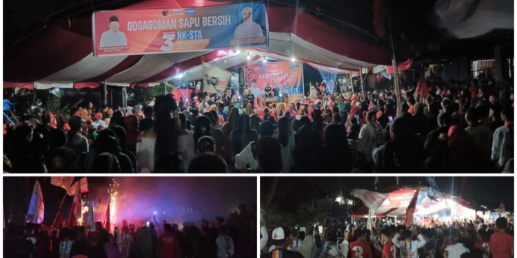 Sapu Bersih, Kampanye NK-STA di Gogagoman Spektakuler