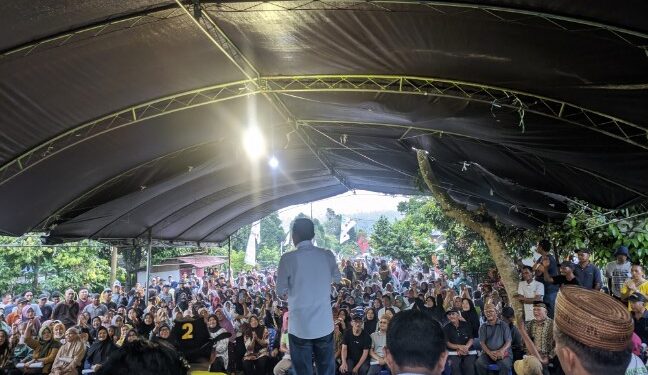 Kampanye The Winner di Bilalang I Dihadiri Ribuan Pendukung