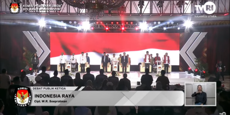 KPU Bolmong Sukses Gelar Debat Publik Ketiga Pemilihan Bupati dan Wabup