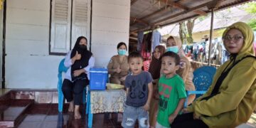 Pemdes Pontodon Timur Dukung Penuh Pelaksanaan PIN Polio Tahun 2024