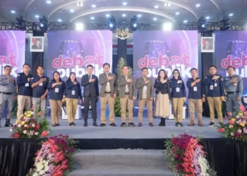 Sukses Digelar, Ekonomi, Lingkungan Hidup dan Infrastruktur Jadi Segmen Debat Publik Kedua Pilkada Minahasa Tenggara