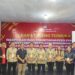 Foto : Plt Ketua Bawaslu Bolmut bersama Anggota, saat hadir pada Rapat Pleno Terbuka