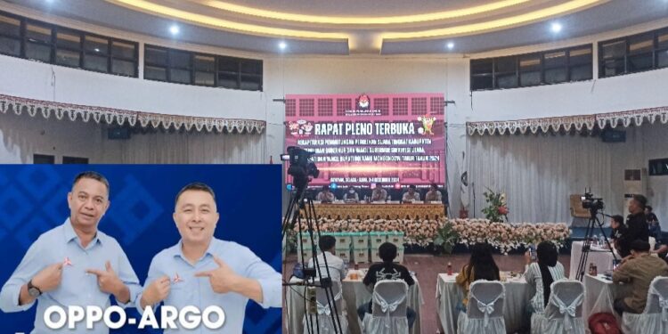 Hasil Rapat Pleno Terbuka KPU, OPPO-ARGO Unggul 2.688 Suara di Pilkada Boltim