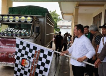 KPU Kabupaten Mitra Mulai Distribusikan Logistik Pilkada ke Kecamatan