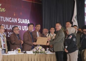 KPU Minahasa Tenggara Kembali Tercepat di Pleno Rekapitulasi Tingkat Provinsi Sulut