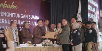 KPU Minahasa Tenggara Kembali Tercepat di Pleno Rekapitulasi Tingkat Provinsi Sulut