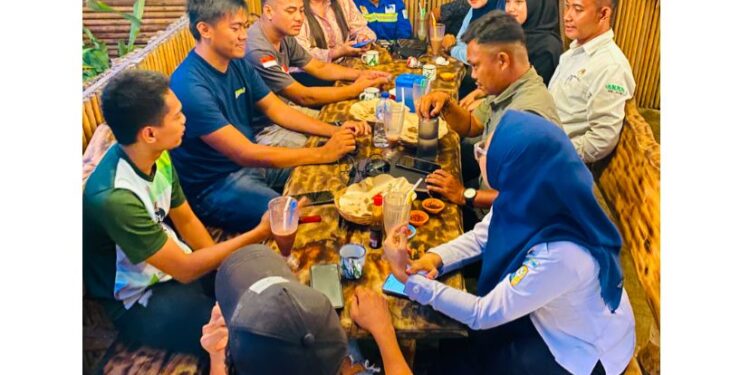 Foto : Rapat perdana Panitia Pelaksana Musda Ke-IV DPD KNPI II Bolmut