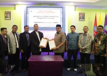 Terkait Hal ini, Pemkot Kotamobagu Jalin Kerjasama dengan Universitas Ichsan Gorontalo