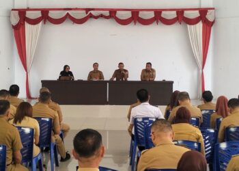 Gelar Rapat, Pemkot Kotamobagu Matangkan Persiapan Acara Penyambutan dan Pelepasan Wali Kota
