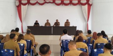 Gelar Rapat, Pemkot Kotamobagu Matangkan Persiapan Acara Penyambutan dan Pelepasan Wali Kota