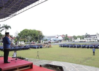 Pimpin Apel KORPRI, Abdullah Imbau ASN Tingkatkan Kualitas Pelayanan