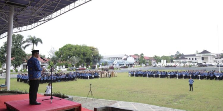 Pimpin Apel KORPRI, Abdullah Imbau ASN Tingkatkan Kualitas Pelayanan