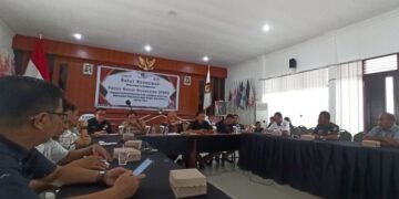 Penyusunan Laporan Evaluasi Pelaksanaan Pilkada, KPUD Kotamobagu Gelar FGD Bersama Unsur Terkait