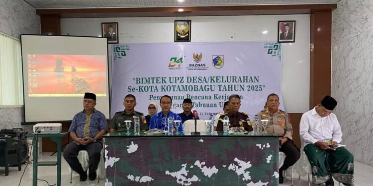 Wakili Wali Kota, Asisten II Pemkot Kotamobagu Buka Bimtek UPZ