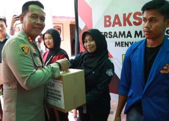 Baksos Polri Presisi, AKBP Irwanto Ajak Mahasiswa dan OKP Kolaborasi