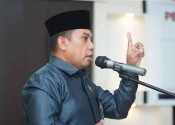 Foto : Kepala Kantor Kementerian Agama Bolmut, Idrus Sante.