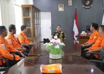 Bahas Hal ini, Weny Gaib Terima Kunjungan Kepala Basarnas Sulut