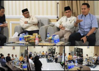 Bahas Pelaksanaan Pasar Senggol, Kapolres Rapat Bersama Forkopimda