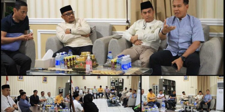 Bahas Pelaksanaan Pasar Senggol, Kapolres Rapat Bersama Forkopimda