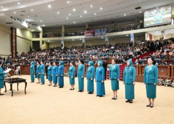 Resmi Dilantik, Rosita Pobela Jabat Ketua TP PKK Boltim