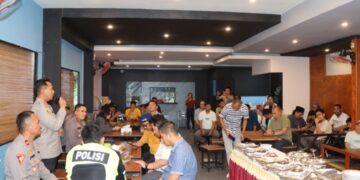 Pererat Sinergitas, Polres Kotamobagu Buka Puasa Bersama Insan Pers