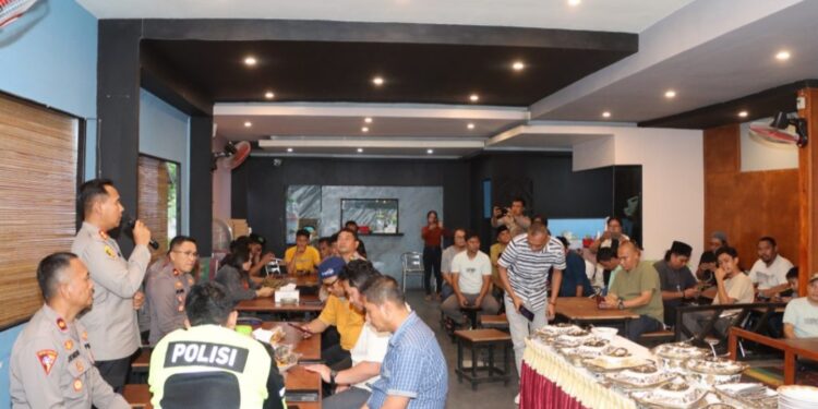 Pererat Sinergitas, Polres Kotamobagu Buka Puasa Bersama Insan Pers