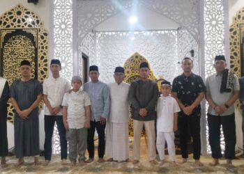 Disambut Kajari, Wali Kota Kotamobagu Tunaikan Shalat Jumat di Masjid Al Qahhar