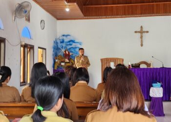 Hadiri Ibadah Penyegaran Iman, Argo Dorong ASN Lebih Disiplin