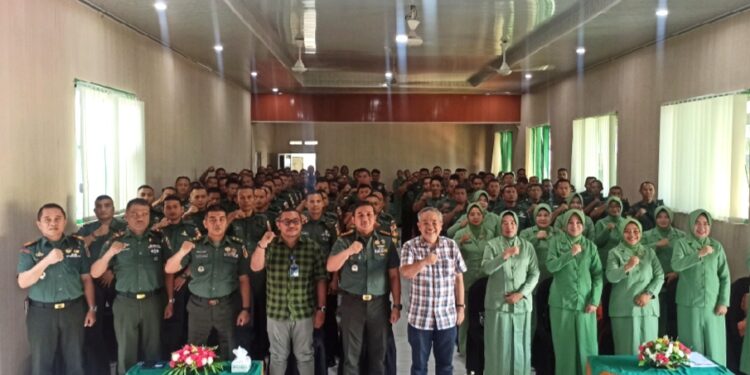 Tunjang Tugas Prajurit, Kodim 1303/Bolmong Gelar Kegiatan Komunikasi Sharing dan Motivasi