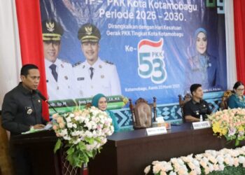 Hadiri Pelantikan TP PKK, ini Harapan Wali Kota Kotamobagu